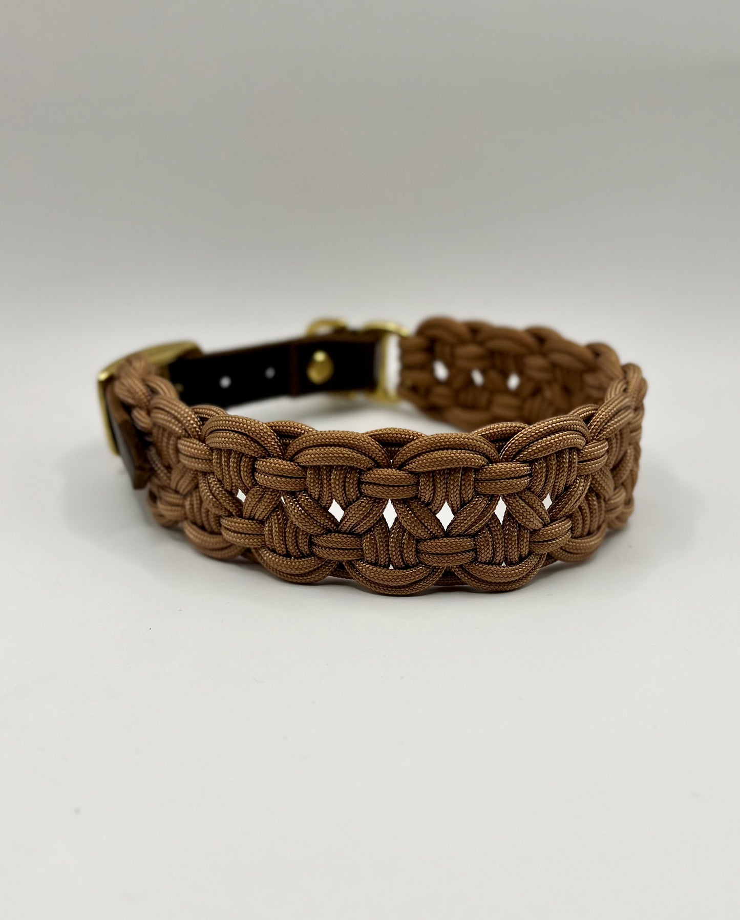 Halsband Paracord »Karamell x Dunkelbraun«