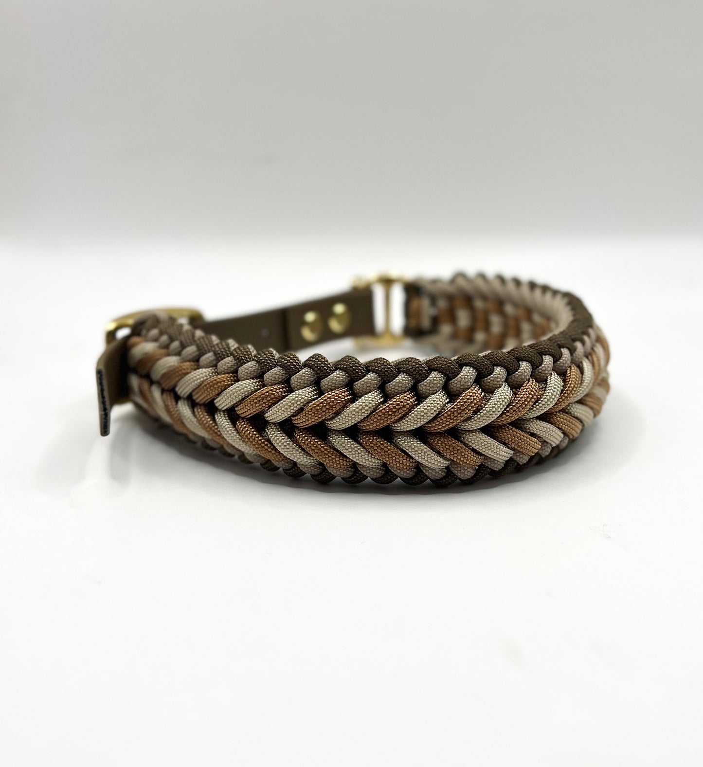 Halsband Paracord »Caramel x Coyote«