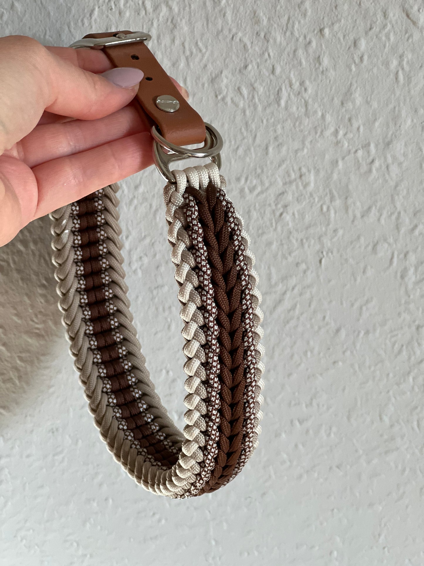 Sofort verfügbar | Halsband "Cognac" | HU 45-51cm