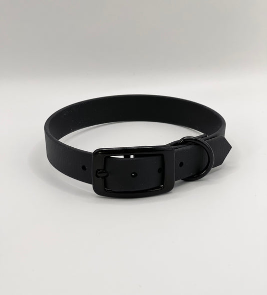 Halsband BioThane®️ »Schwarz«
